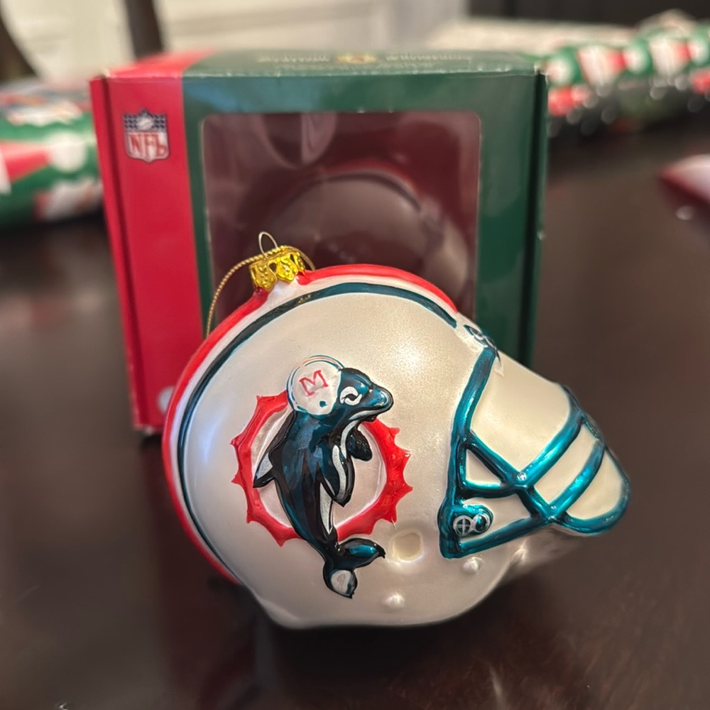 Miami Dolphin’s Ultimate Sports Ornament by Scottish Christmas